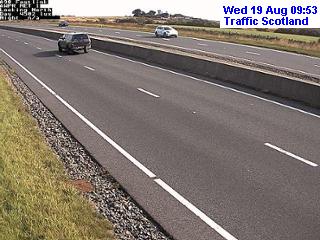Click for full screen live camera. A9 Bogbuie South