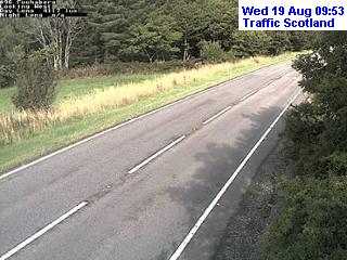 Click for full screen live camera. A9 Daviot North