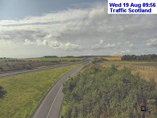 Click for full screen live camera. A90 Balmedie