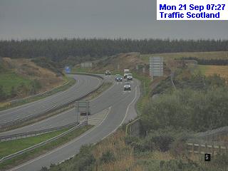 Click for full screen live camera. A90 Balmedie