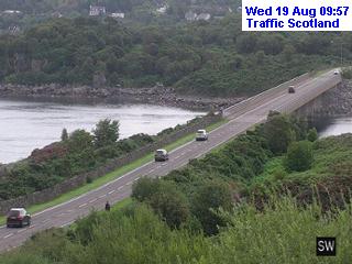 Click for full screen live camera. A90 Charlestown North