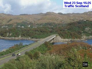 Click for full screen live camera. A90 Charlestown North