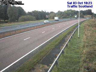 Click for full screen live camera. A90 Laurencekirk North