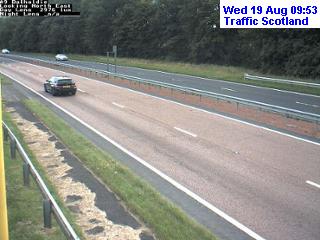 Click for full screen live camera. A90 Laurencekirk South