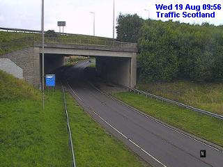 Click for full screen live camera. A90 Scotstoun (E) 1