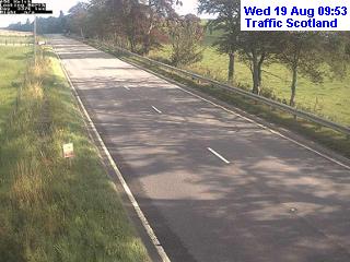 Click for full screen live camera. A90 Todhills North