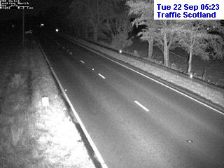 Click for full screen live camera. A90 Todhills North