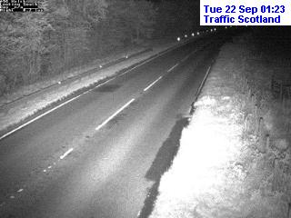 Click for full screen live camera. A90 Todhills South