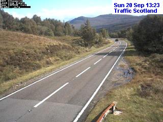 Click for full screen live camera. A95 Ballindalloch East