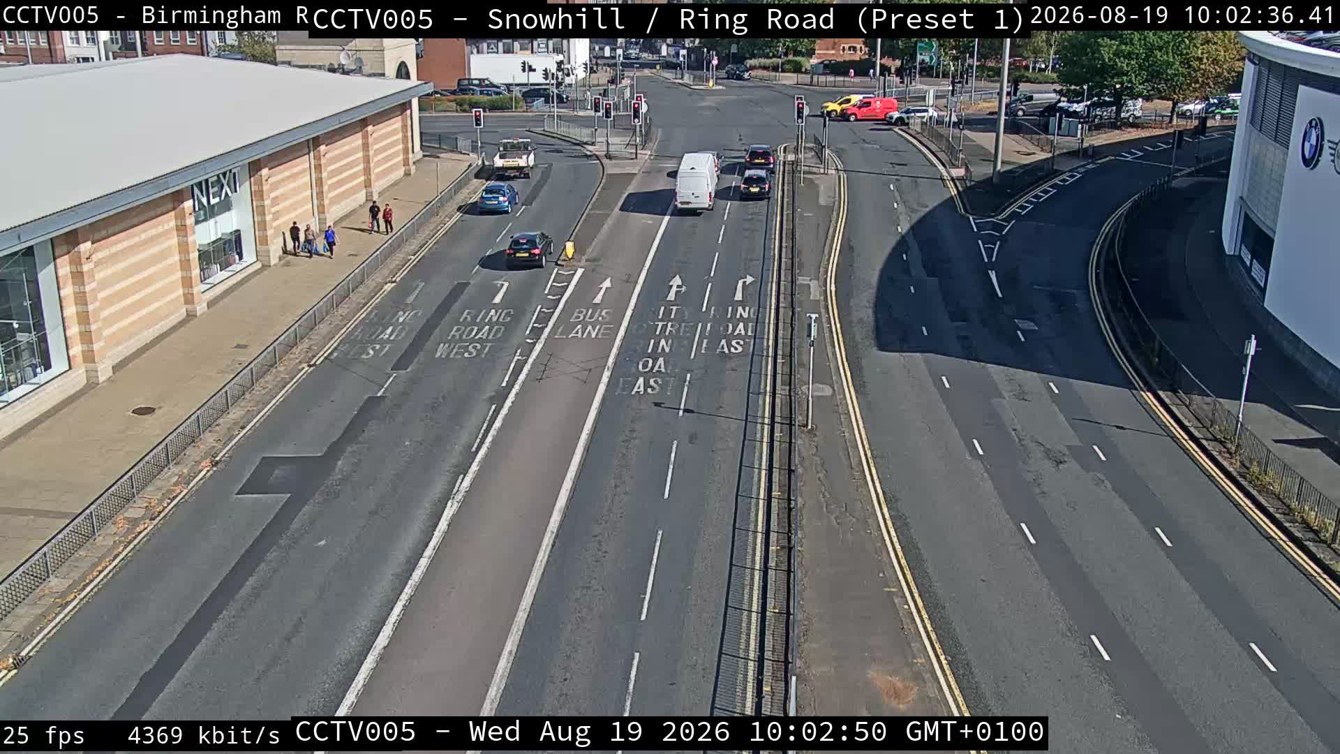 Click for full screen live camera. Snow Hill / Ring Road