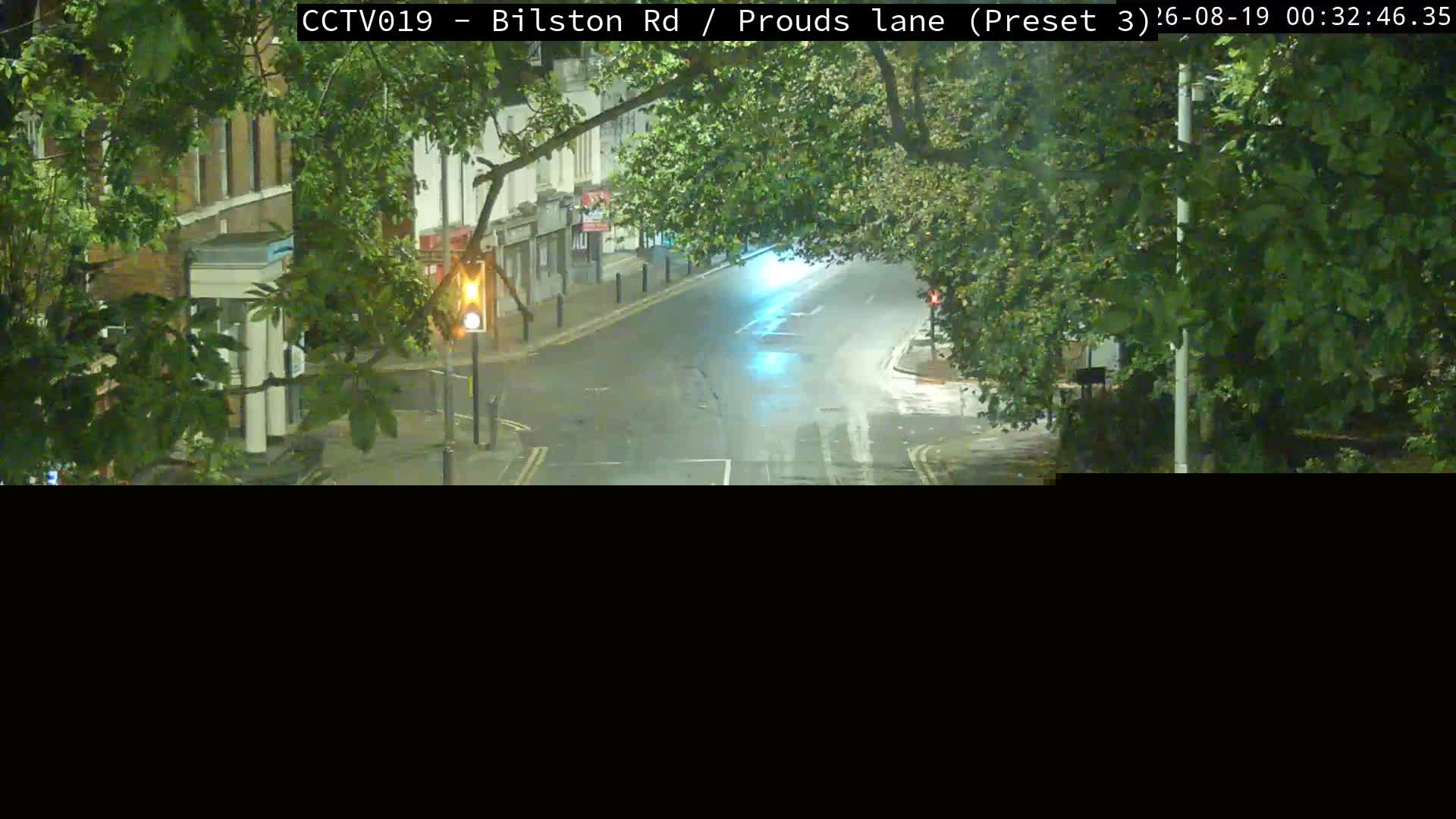 Click for full screen live camera. Wellington Rd / Prouds Lalane