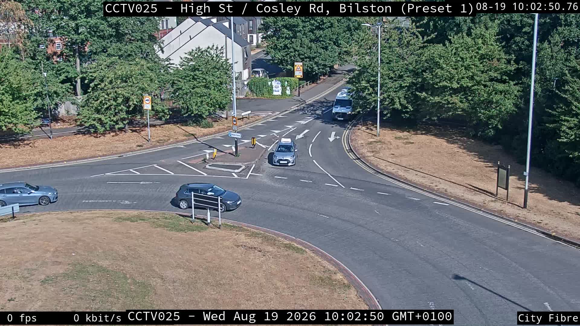 Click for full screen live camera. Coseley Road / Bilston