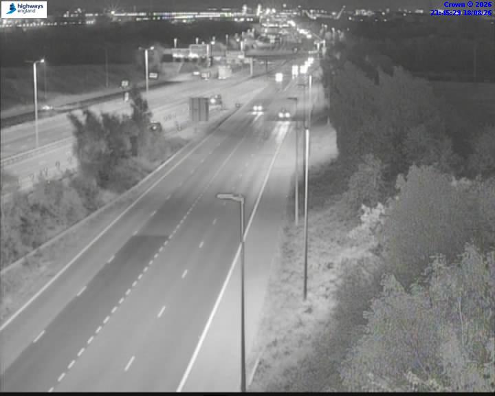 Click for full screen live camera. M42 06523 M6 Toll-J9