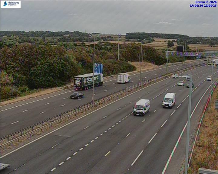 Click for full screen live camera. M6 05685 J3A – J4