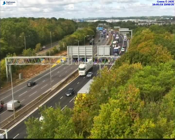 Click for full screen live camera. M6 05761 J5-J4A