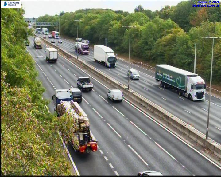 Click for full screen live camera. M6 05776 J4A-J5