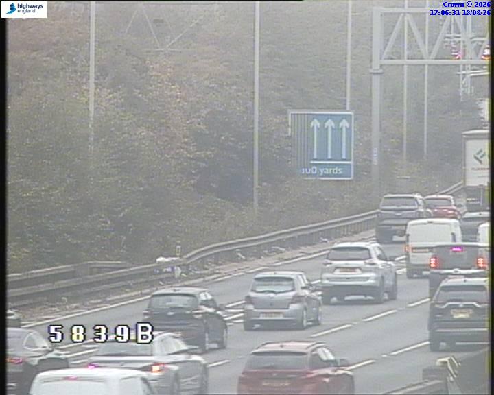 Click for full screen live camera. M6 05839 J6