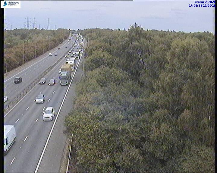Click for full screen live camera. M6 05923 J8