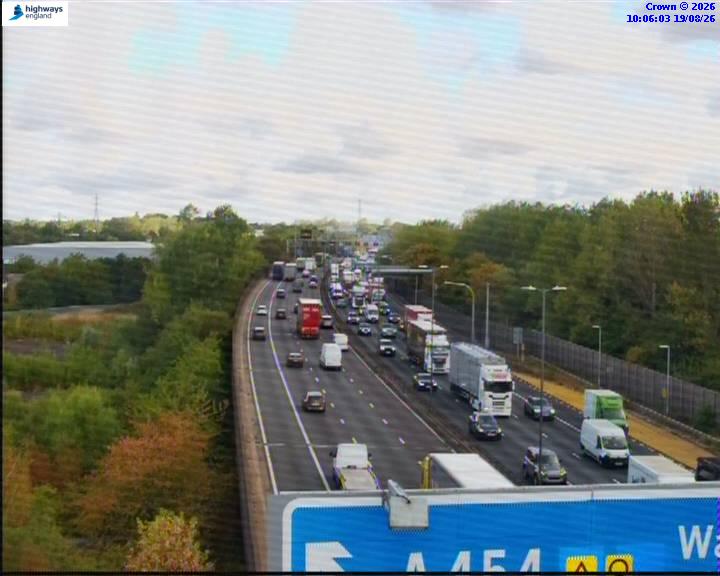 Click for full screen live camera. M6 05966 J9-J10