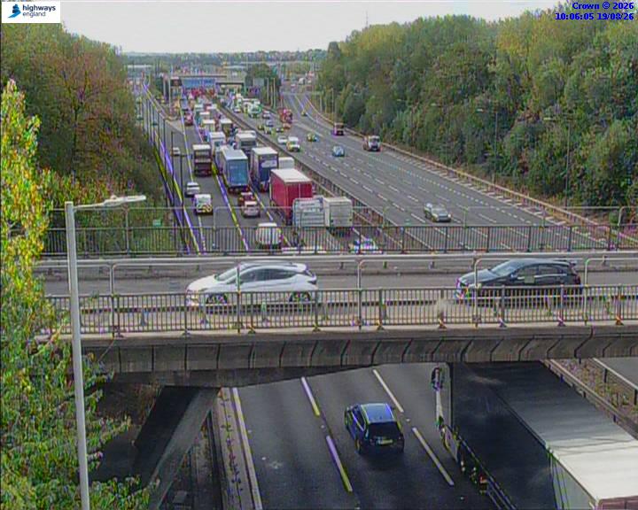 Click for full screen live camera. M6 05989 J10A-J10