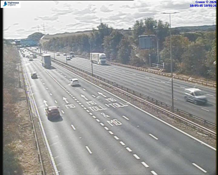 Click for full screen live camera. M6 06099 J12 – J11A