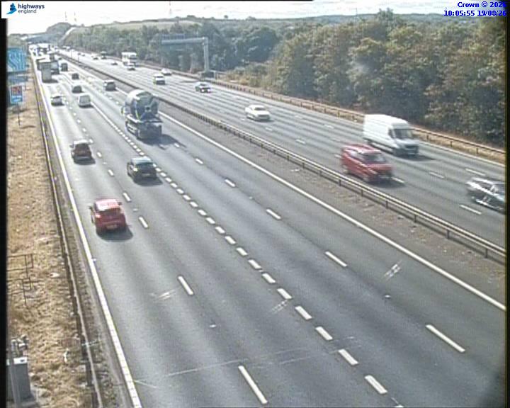 Click for full screen live camera. M6 06102 J12 – J11A