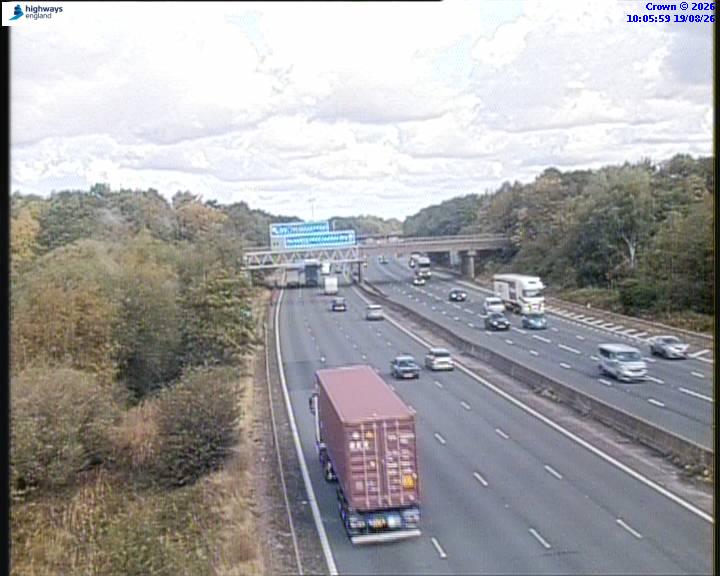 Click for full screen live camera. M6 06107 J11A – J12
