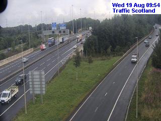 Click for full screen live camera. M73 Calderbraes
