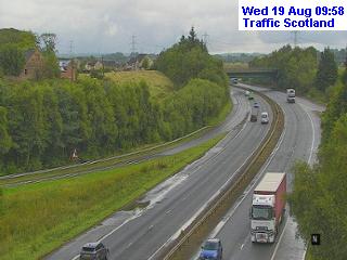 Click for full screen live camera. M74 A89 Swinton