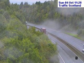 Click for full screen live camera. M74 A89 Swinton
