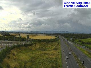 Click for full screen live camera. M74 Allanton
