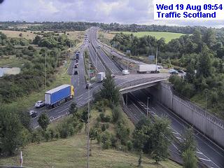 Click for full screen live camera. M74 Bothwell Services