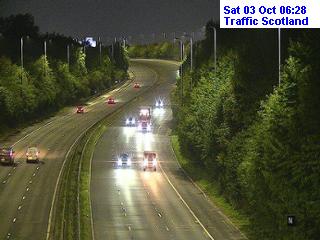 Click for full screen live camera. M74 Fullarton Road
