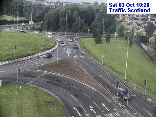 Click for full screen live camera. M74 Larkhall (N)