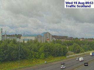 Click for full screen live camera. M74 Laurieston