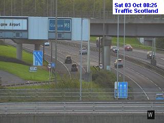 Click for full screen live camera. M74 Motherwell