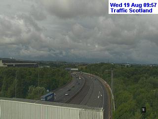 Click for full screen live camera. M74 Rutherglen