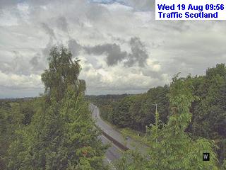 Click for full screen live camera. M8 Baillieston (Nth)