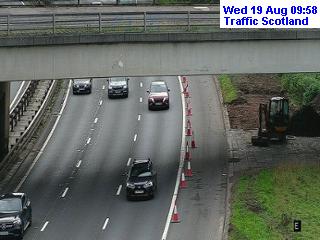 Click for full screen live camera. M8 Cardonald