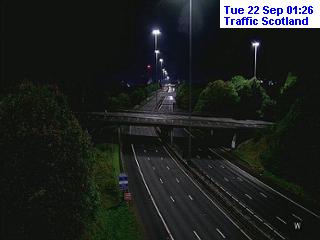 Click for full screen live camera. M8 Cardonald