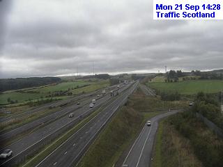 Click for full screen live camera. M8 Chapelhall