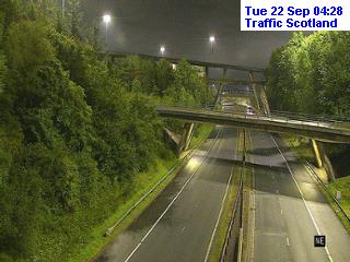 Click for full screen live camera. M8 Easterhouse