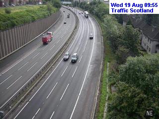 Click for full screen live camera. M8 Gartcraig Road