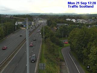 Click for full screen live camera. M8 Glasgow Airport