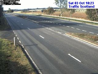 Click for full screen live camera. M8 Gogar Station Road