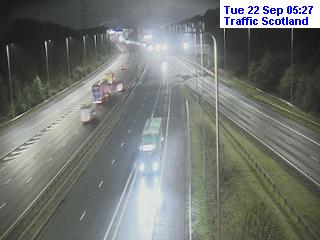 Click for full screen live camera. M8 Hillington (W)