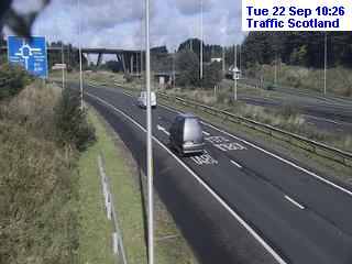 Click for full screen live camera. M8 M8 Baillieston