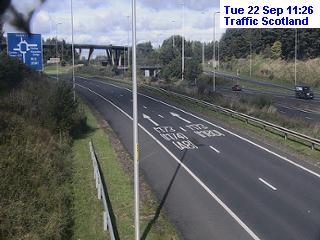 Click for full screen live camera. M8 M8 Baillieston