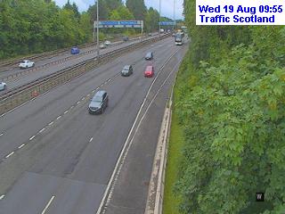 Click for full screen live camera. M8 Shields Road