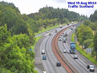 Click for full screen live camera. M8 Whitburn